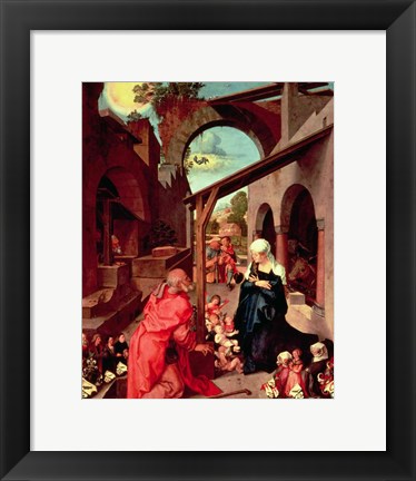 Framed Paumgartner Altarpiece, c.1500 Print