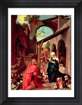 Framed Paumgartner Altarpiece, c.1500 Print
