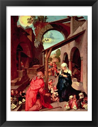 Framed Paumgartner Altarpiece, c.1500 Print