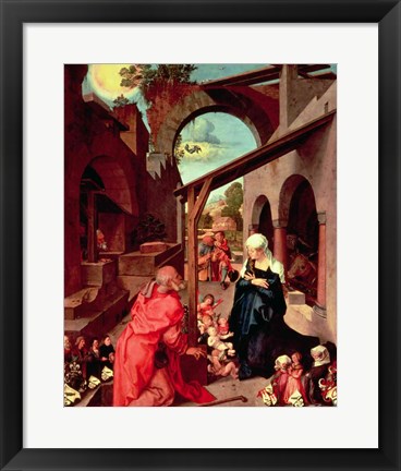 Framed Paumgartner Altarpiece, c.1500 Print