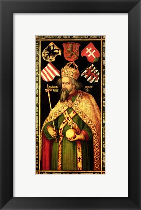 Framed Emperor Sigismund Print