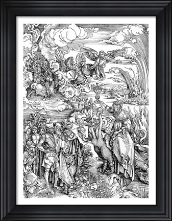 Framed Babylonian Whore from the &#39;Apocalypse&#39; Print