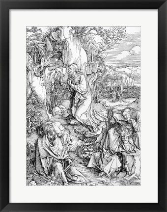 Framed Agony in the Garden from the &#39;Great Passion&#39; Print