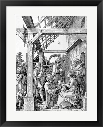 Framed Adoration of the Magi, 1511 Print