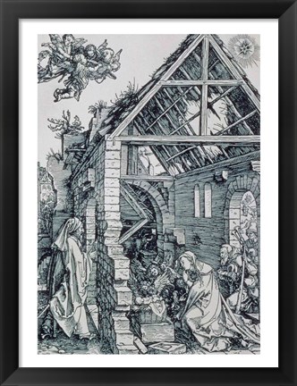 Framed Adoration of the Shepherds Print