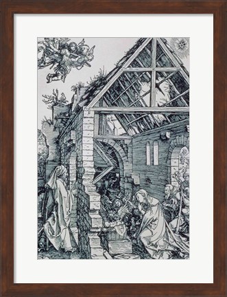 Framed Adoration of the Shepherds Print