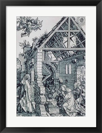 Framed Adoration of the Shepherds Print