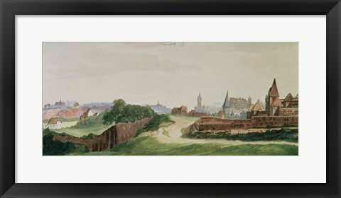 Framed View of Nuremberg Print