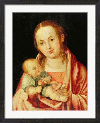 Framed Mary and her Child Print