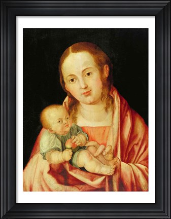 Framed Mary and her Child Print