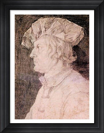 Framed Portrait of a Man Print