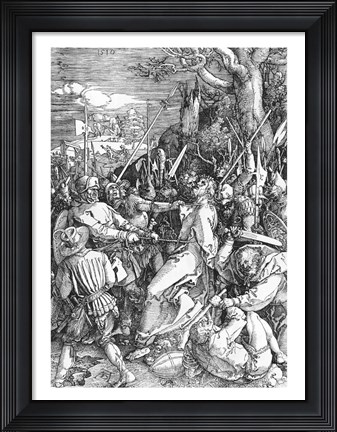 Framed Arrest of Jesus Christ, 1510 Print