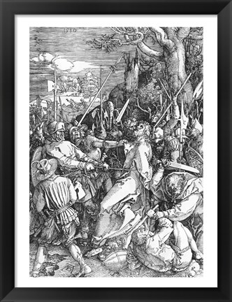 Framed Arrest of Jesus Christ, 1510 Print