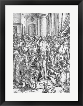 Framed Flagellation of Jesus Christ Print