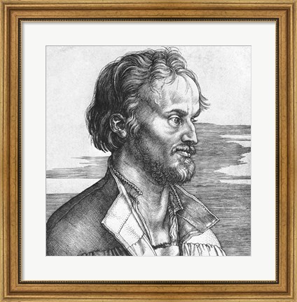 Framed Portrait of Philipp Melanchthon, 1526 Print