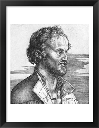 Framed Portrait of Philipp Melanchthon, 1526 Print