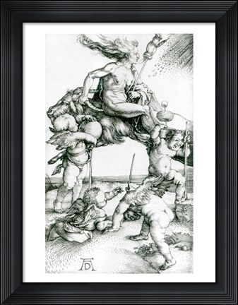 Framed Witch Print