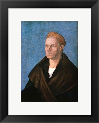 Framed Jakob Fugger, the Rich Print