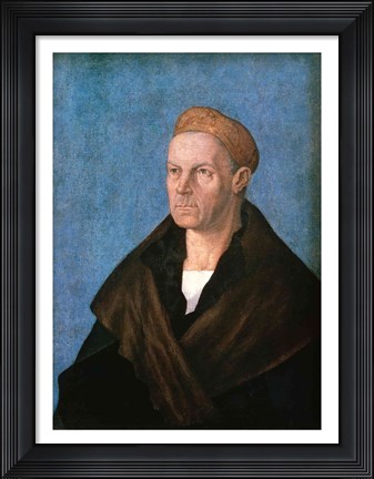 Framed Jakob Fugger, the Rich Print