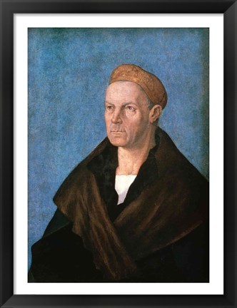 Framed Jakob Fugger, the Rich Print