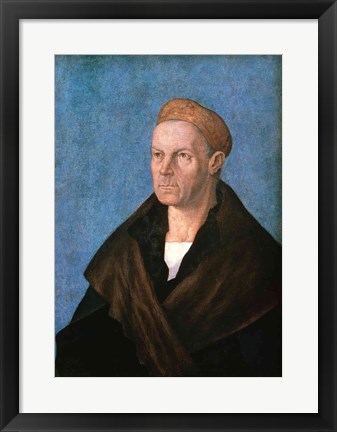 Framed Jakob Fugger, the Rich Print