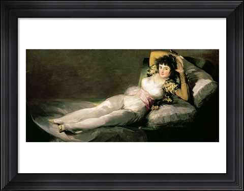 Framed Clothed Maja, c.1800 Print