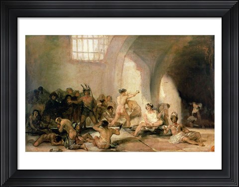 Framed Madhouse, 1812-15 Print