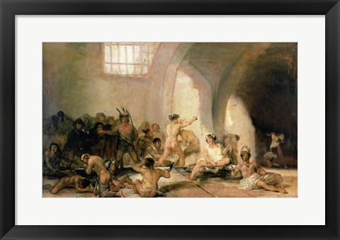 Framed Madhouse, 1812-15 Print