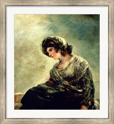 Framed Milkmaid of Bordeaux, c.1824 Print