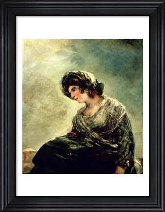 Framed Milkmaid of Bordeaux, c.1824 Print