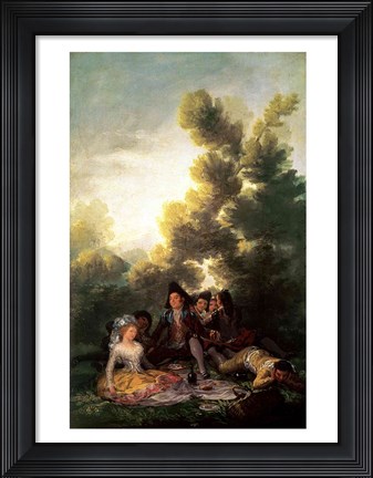 Framed Picnic Print