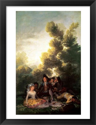 Framed Picnic Print