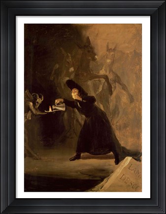 Framed Scene from &#39;El Hechizado por Fuerza&#39; Print