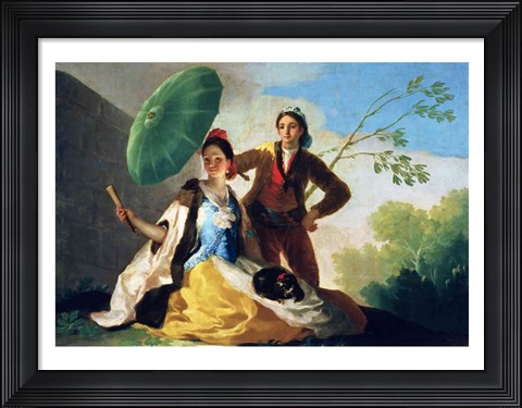 Framed Parasol, 1777 Print