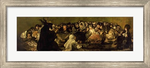 Framed Witches&#39; Sabbath (panel) Print