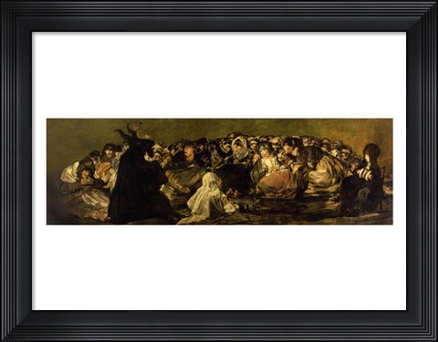 Framed Witches&#39; Sabbath (panel) Print
