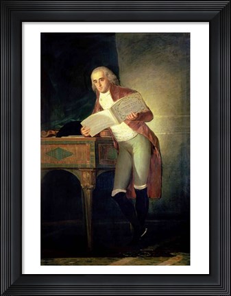 Framed Don Jose Alvarez de Toledo y Gonzaga Print