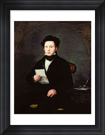 Framed Don Juan Bautista de Muguiro Print