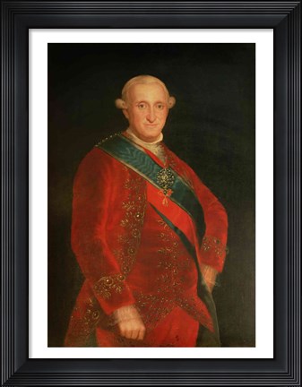 Framed Charles IV Print