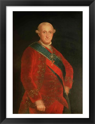 Framed Charles IV Print