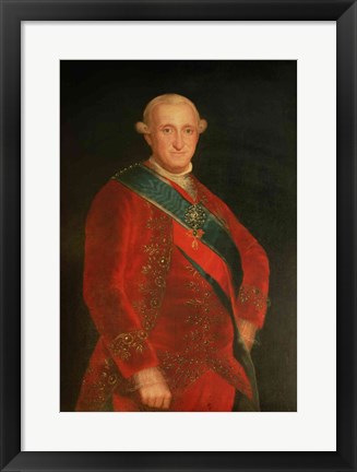 Framed Charles IV Print