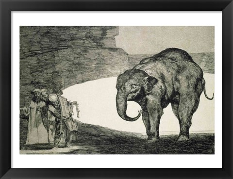 Framed Folly of Beasts, from the Follies series Print