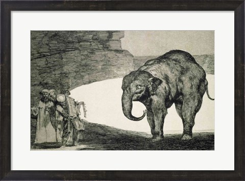 Framed Folly of Beasts, from the Follies series Print