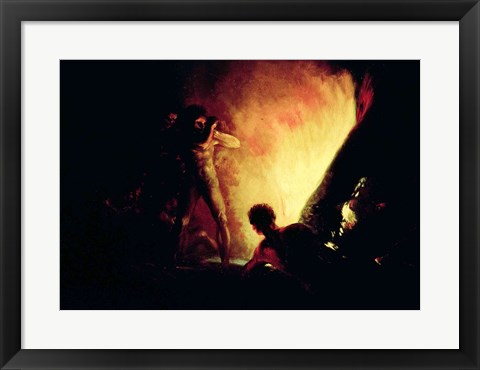 Framed Pyre Print