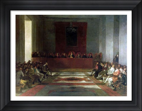 Framed Junta of the Philippines, 1815 Print