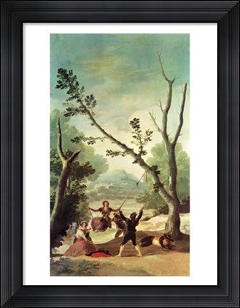 Framed Swing, 1787 Print