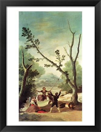 Framed Swing, 1787 Print