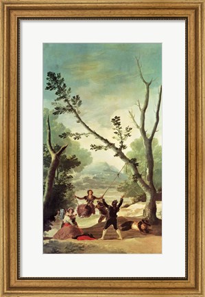 Framed Swing, 1787 Print