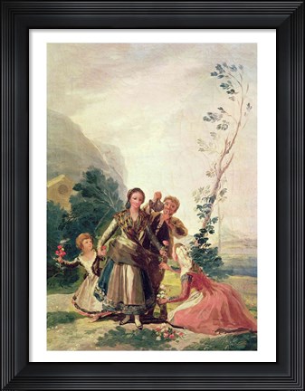 Framed Spring, 1786 Print
