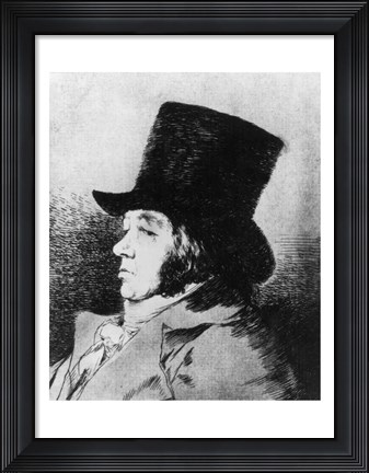Framed Self Portrait Print